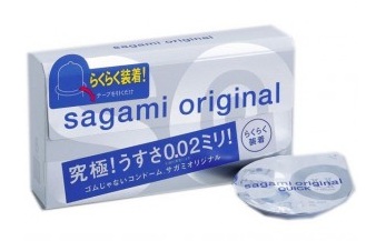 Ультратонкие презервативы Sagami Original QUICK - 6 шт. - Sagami - купить с доставкой в Арзамасе