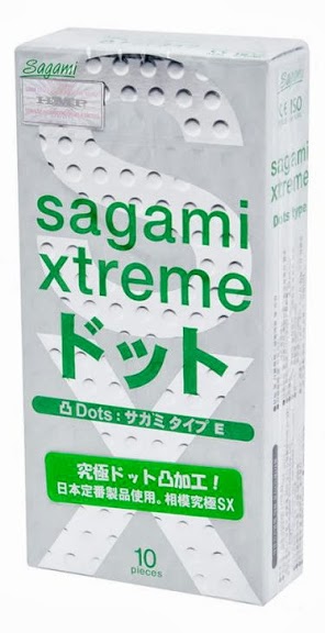 Презервативы Sagami Xtreme Type-E с точками - 10 шт. - Sagami - купить с доставкой в Арзамасе