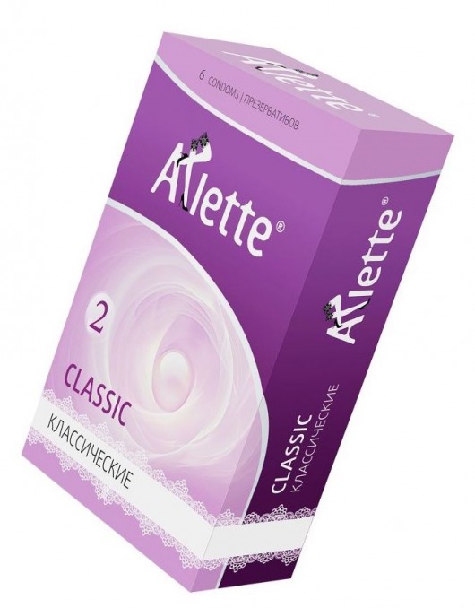 Классические презервативы Arlette Classic - 6 шт. - Arlette - купить с доставкой в Арзамасе