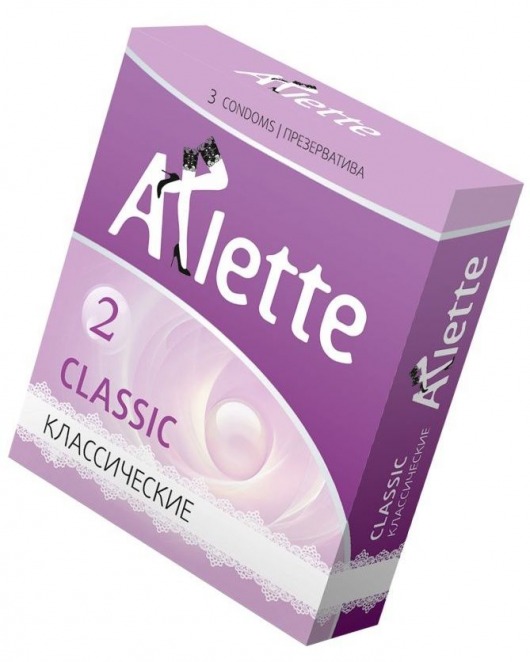 Классические презервативы Arlette Classic - 3 шт. - Arlette - купить с доставкой в Арзамасе