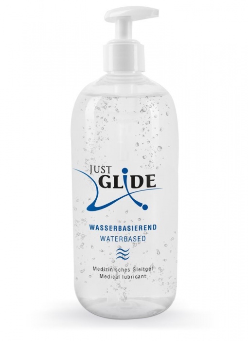 Гель-смазка на водной основе Just Glide с дозатором - 500 мл. - Orion - купить с доставкой в Арзамасе