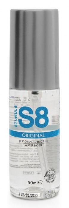 Универсальный лубрикант на водной осноdе S8 Original Lube - 50 мл. - Stimul8 - купить с доставкой в Арзамасе