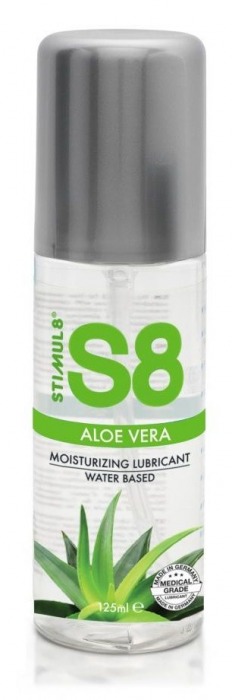 Лубрикант на водной основе S8 Aloe Vera Lube - 125 мл. - Stimul8 - купить с доставкой в Арзамасе