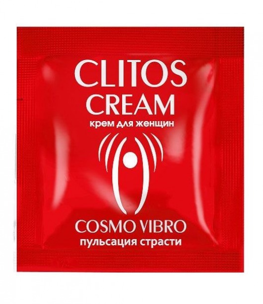 Пробник возбуждающего крема для женщин Clitos Cream - 1,5 гр. - Биоритм - купить с доставкой в Арзамасе