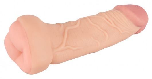 Телесная насадка-мастурбатор 2-in-1 Extension Masturbator - 21 см. - Orion - в Арзамасе купить с доставкой