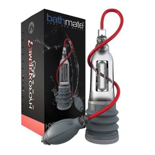 Прозрачная гидропомпа HydroXTREME7 Wide Boy - Bathmate - в Арзамасе купить с доставкой