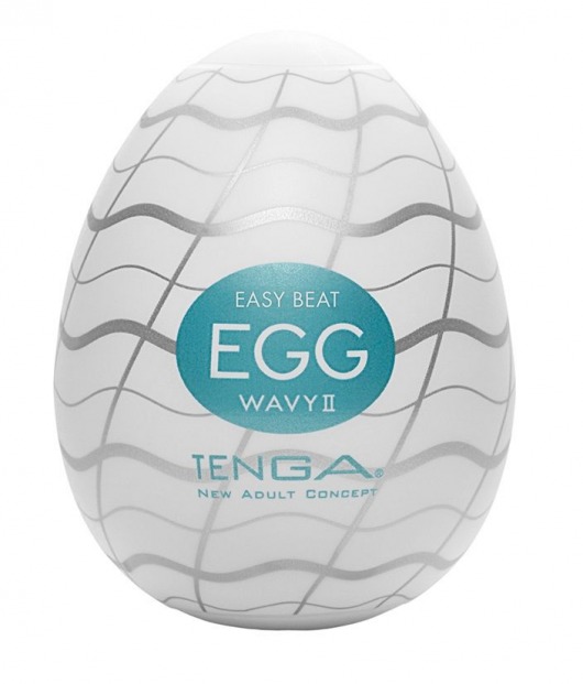 Мастурбатор-яйцо EGG Wavy II - Tenga - в Арзамасе купить с доставкой