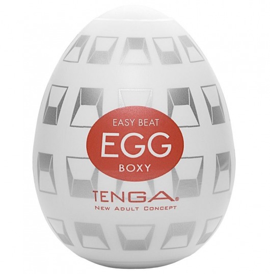 Мастурбатор-яйцо EGG Boxy - Tenga - в Арзамасе купить с доставкой