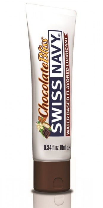 Лубрикант с ароматом шоколада Swiss Navy Chocolate Bliss Lube - 10 мл. - Swiss navy - купить с доставкой в Арзамасе