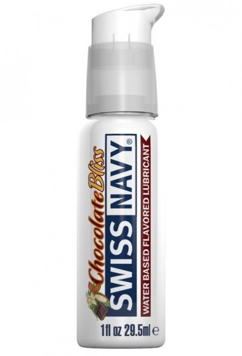 Лубрикант с ароматом шоколада Swiss Navy Chocolate Bliss Lube - 29,5 мл. - Swiss navy - купить с доставкой в Арзамасе