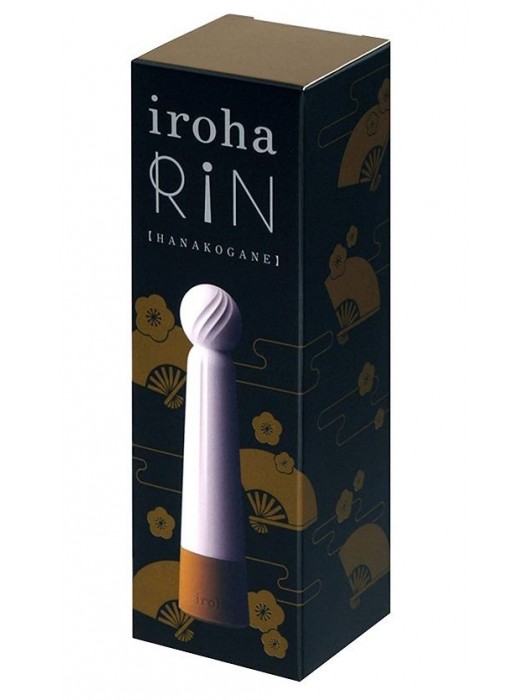 Нежно-розовый вибратор с шаровидной мягкой головкой Iroha Rin - 14,8 см. - Tenga
