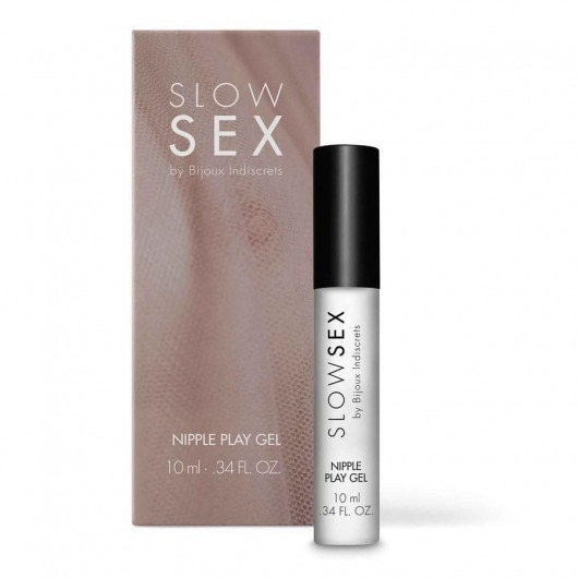 Возбуждающий гель для сосков Slow Sex Nipple Play Gel - 10 мл. - Bijoux Indiscrets - купить с доставкой в Арзамасе