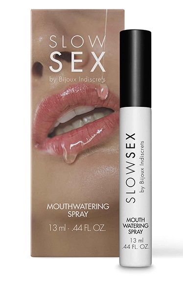 Спрей для усиления слюноотделения Slow Sex Mouthwatering Spray - 13 мл. - Bijoux Indiscrets - купить с доставкой в Арзамасе