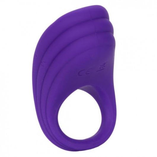 Фиолетовое эрекционное виброкольцо Silicone Rechargeable Passion Enhancer - California Exotic Novelties - в Арзамасе купить с доставкой