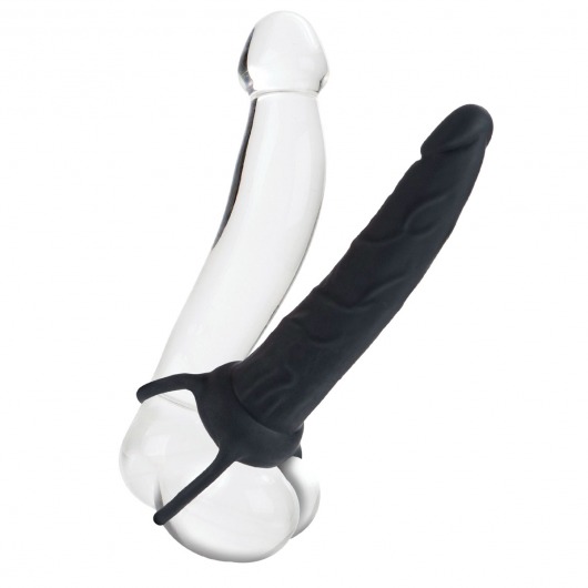 Насадка на пенис Silicone Love Rider Dual Penetrator для двойного проникновения - 14 см. - California Exotic Novelties - в Арзамасе купить с доставкой