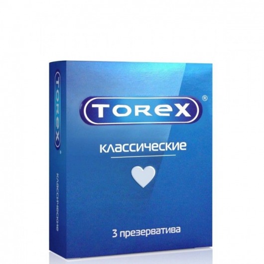 Гладкие презервативы Torex  Классические  - 3 шт. - Torex - купить с доставкой в Арзамасе