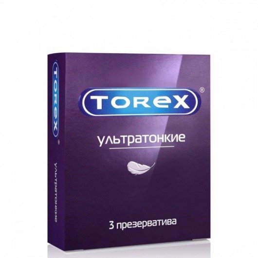 Презервативы Torex  Ультратонкие  - 3 шт. - Torex - купить с доставкой в Арзамасе