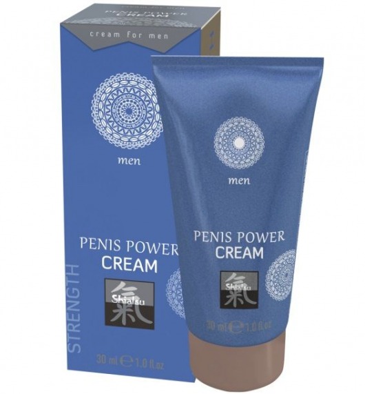 Возбуждающий крем для мужчин Penis Power Cream - 30 мл. - Shiatsu - купить с доставкой в Арзамасе