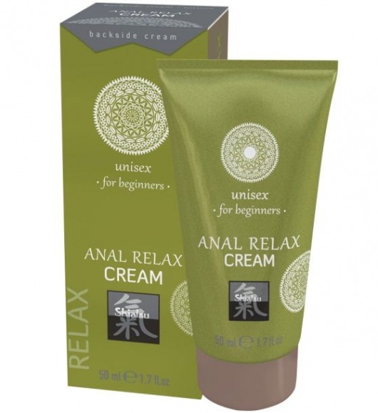 Анальный крем Anal Relax Cream - 50 мл. - Shiatsu - купить с доставкой в Арзамасе