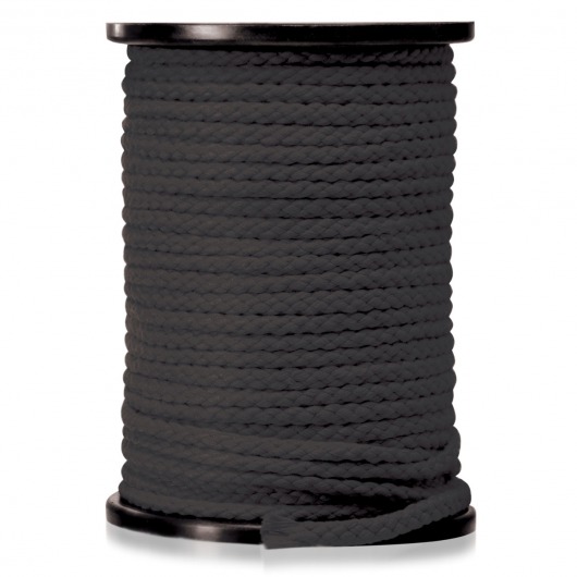Черная веревка для связывания Bondage Rope - 60,9 м. - Pipedream - купить с доставкой в Арзамасе