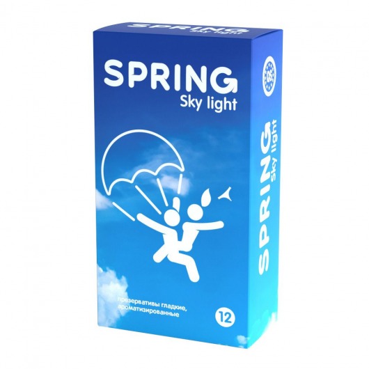 Ультратонкие презервативы SPRING SKY LIGHT - 12 шт. - SPRING - купить с доставкой в Арзамасе