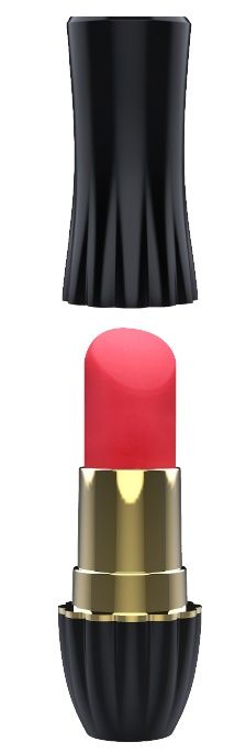 Клиторальный стимулятор-помада LIPSTICK - 9,3 см. - Dream Toys - купить с доставкой в Арзамасе