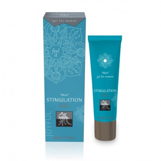 Возбуждающий интимный гель STIMULATION GEL Mint - 30 мл. - Shiatsu - купить с доставкой в Арзамасе