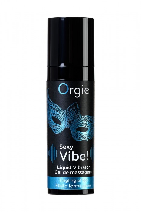 Гель для массажа ORGIE Sexy Vibe Liquid Vibrator с эффектом вибрации - 15 мл. - ORGIE - купить с доставкой в Арзамасе