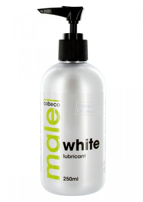 Анальная смазка на водной основе MALE Cobeco White Lubricant - 250 мл. - Cobeco - купить с доставкой в Арзамасе