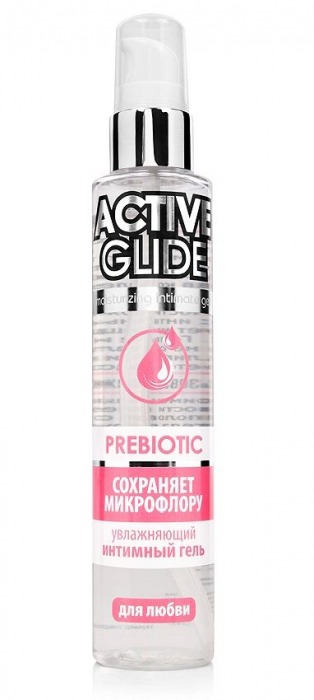 Увлажняющий интимный гель Active Glide Prebiotic - 100 гр. - Биоритм - купить с доставкой в Арзамасе