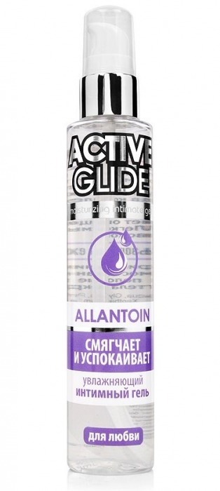 Увлажняющий интимный гель Active Glide Allantoin - 100 гр. - Биоритм - купить с доставкой в Арзамасе