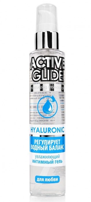 Увлажняющий интимный гель Active Glide Hyaluronic - 100 гр. - Биоритм - купить с доставкой в Арзамасе