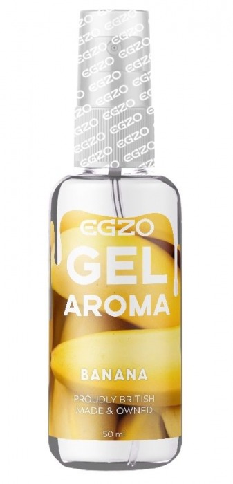 Интимный лубрикант EGZO AROMA с ароматом банана - 50 мл. - EGZO - купить с доставкой в Арзамасе