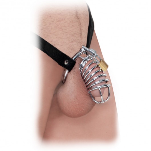 Кольцо верности Extreme Chastity Belt с фиксацией головки - Pipedream - купить с доставкой в Арзамасе