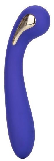 Фиолетовый вибромассажер с электростимуляцией Intimate Estim Petite G Wand - 19 см. - California Exotic Novelties - купить с доставкой в Арзамасе