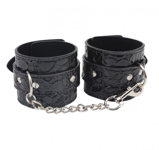 Черные наручники Be good Wrist Cuffs - Chisa - купить с доставкой в Арзамасе