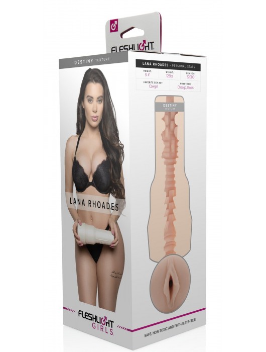 Мастурбатор-вагина Fleshlight Girls - Lana Rhoades Destiny - Fleshlight - в Арзамасе купить с доставкой
