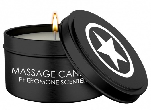 Массажная свеча с феромонами Massage Candle Pheromone Scented - Shots Media BV - купить с доставкой в Арзамасе