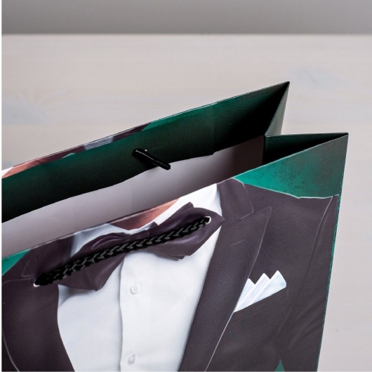 Бумажный пакет «Лучшему!» - 23 х 27 см. - Сима-Ленд - купить с доставкой в Арзамасе