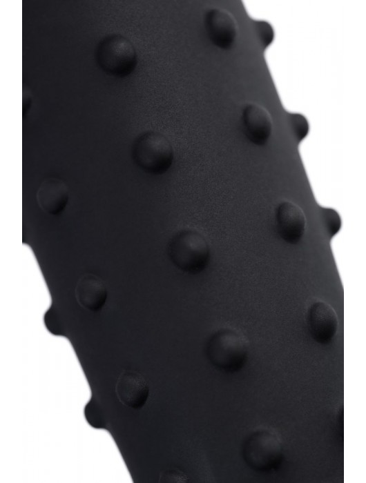 Черный анальный фаллоимитатор Spikn - 14 см. - A-toys