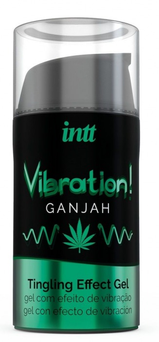 Жидкий интимный гель с эффектом вибрации Vibration! Ganjah - 15 мл. - INTT - купить с доставкой в Арзамасе