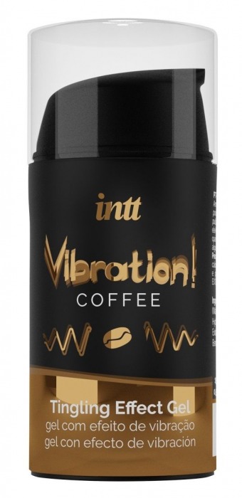 Жидкий интимный гель с эффектом вибрации Vibration! Coffee - 15 мл. - INTT - купить с доставкой в Арзамасе