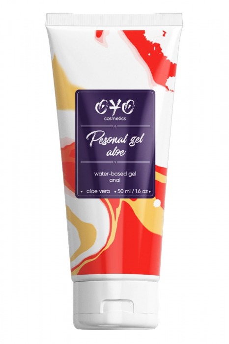 Анальная смазка на водной основе OYO Personal Gel Aloe - 50 мл. - OYO - купить с доставкой в Арзамасе