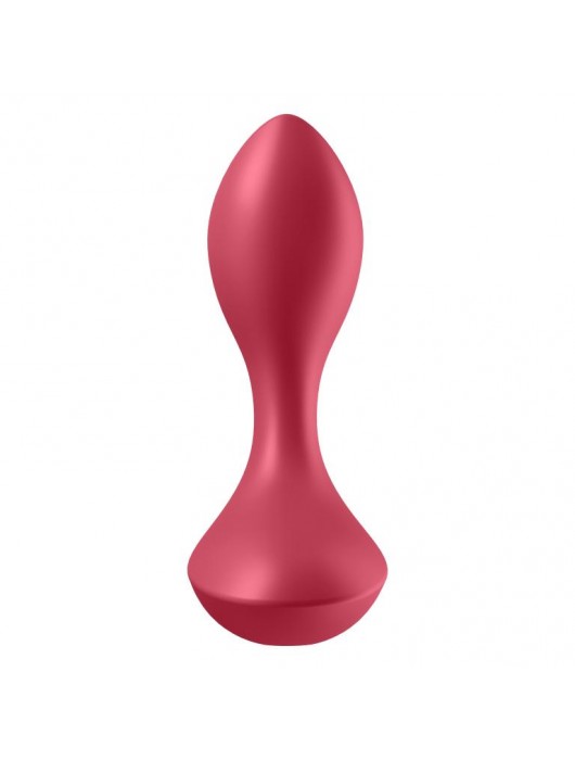 Красный вибромассажёр простаты Satisfyer Backdoor Lover - 14 см. - Satisfyer - в Арзамасе купить с доставкой