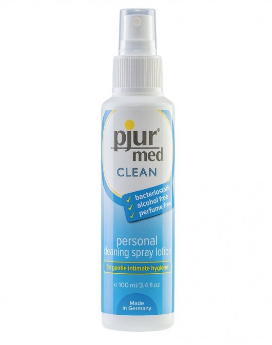 Гигиенический спрей pjur MED Clean Spray - 100 мл. - Pjur - купить с доставкой в Арзамасе