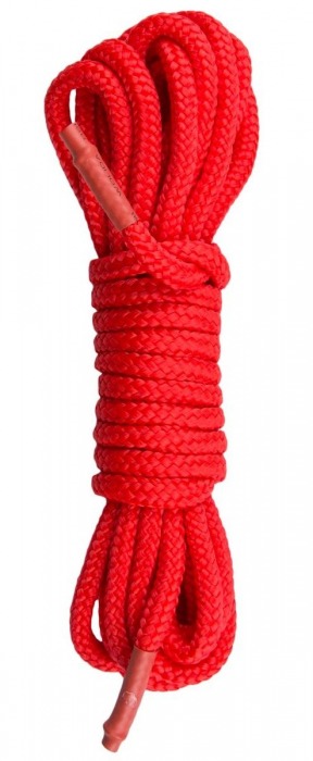 Красная веревка для связывания Nylon Rope - 5 м. - Easy toys - купить с доставкой в Арзамасе