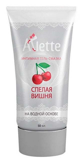 Интимная гель-смазка на водной основе Arlette  Спелая вишня  - 50 мл. - Arlette - купить с доставкой в Арзамасе