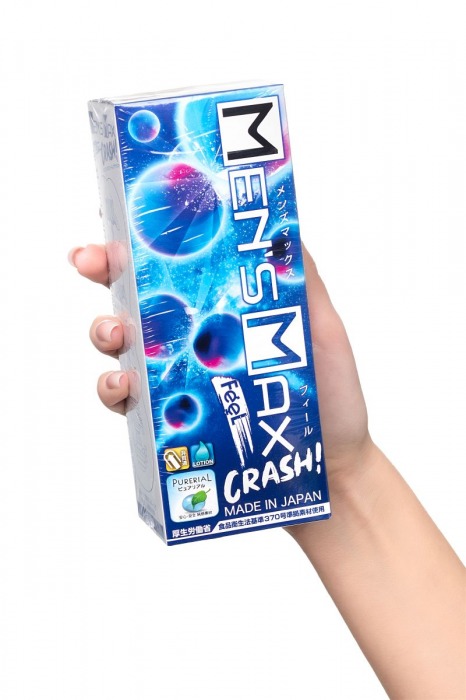 Сиреневый мастурбатор MensMax Feel Crash - Men sMax - в Арзамасе купить с доставкой
