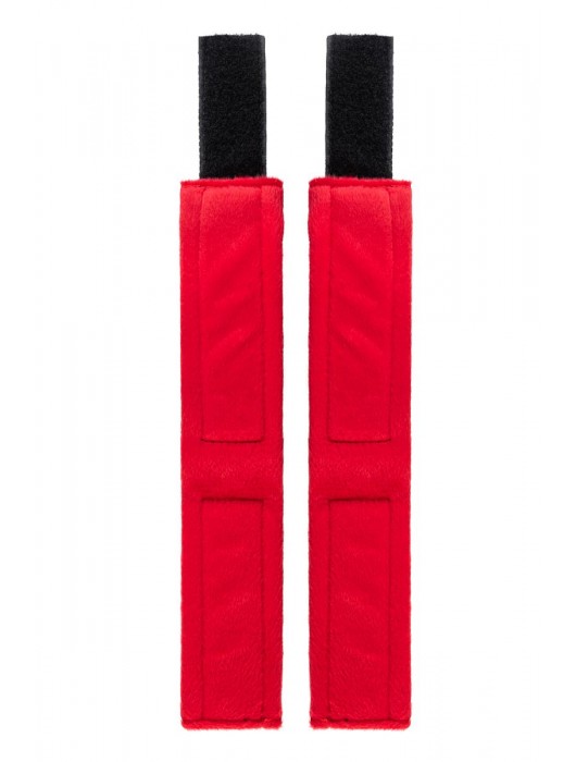 Красно-черные велюровые оковы Anonymo - ToyFa - купить с доставкой в Арзамасе