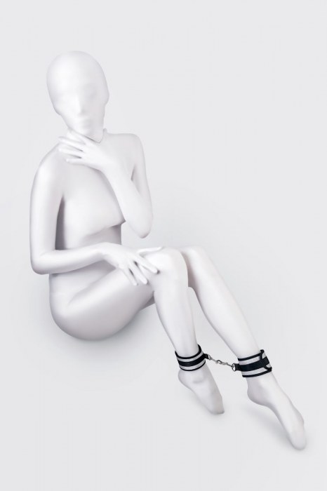 Серебристо-черные оковы Anonymo - ToyFa - купить с доставкой в Арзамасе